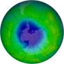 Antarctic Ozone 2002-10-21